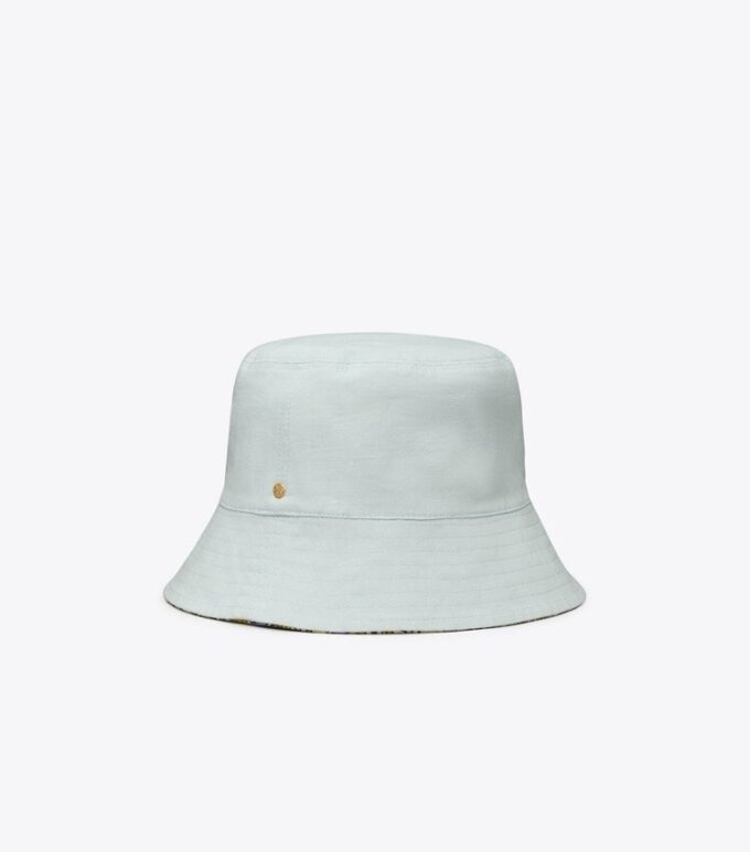 Sombrero reversible de ala corta con tejido de cesta Sombrero reversible de ala corta con tejido de cesta