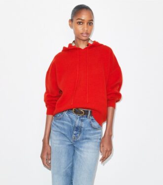 Sudadera con capucha de lana