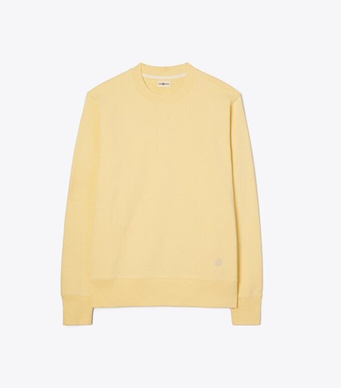 Sudadera de cuello redondo de felpa francesa gruesa