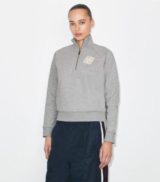 Sudadera de felpa francesa bordada