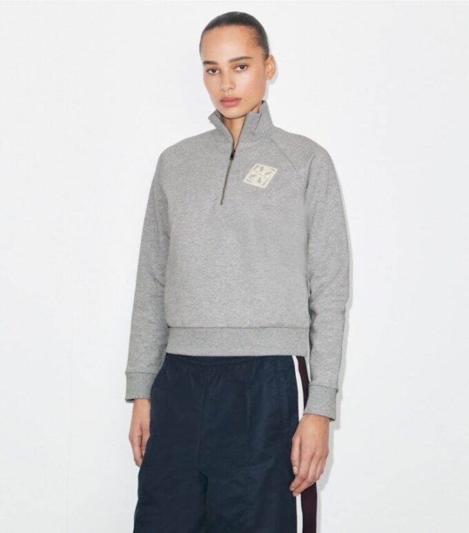 Sudadera de felpa francesa bordada Sudadera de felpa francesa bordada