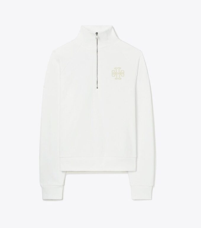 Sudadera de felpa francesa gruesa con media cremallera Sudadera de felpa francesa gruesa con media cremallera