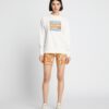 Sudadera de felpa francesa gruesa y holgada con parche con logotipo