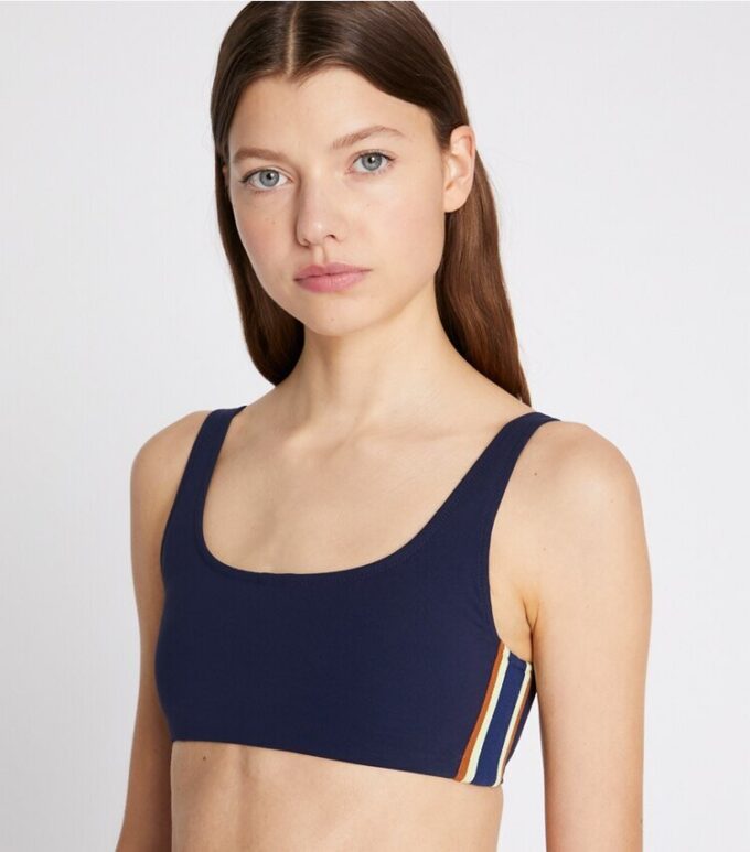 Sujetador Sculpt Compression con rayas laterales Sujetador Sculpt Compression con rayas laterales