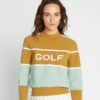 Suéter corto de golf de nylon técnico Suéter corto de golf de nylon técnico
