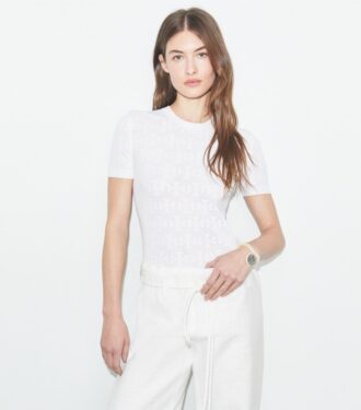 Suéter T Monogram Jacquard