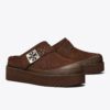 T Monogram Mellow Shearling Platform Mule T Monogram Mellow Shearling Platform Mule