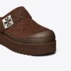 T Monogram Mellow Shearling Platform Mule T Monogram Mellow Shearling Platform Mule
