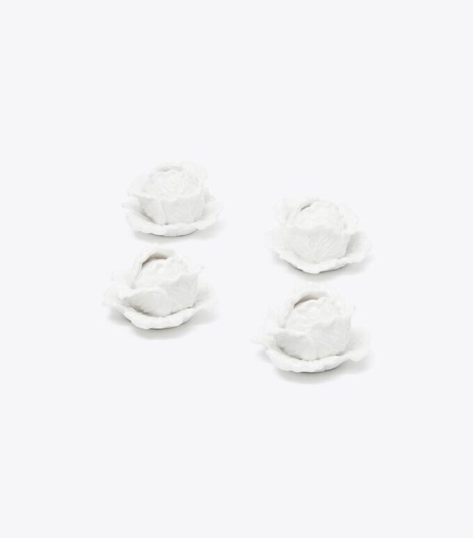 Tarjeteros Lettuce Ware, juego de 4