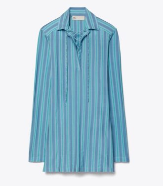 Túnica de jersey con cordones