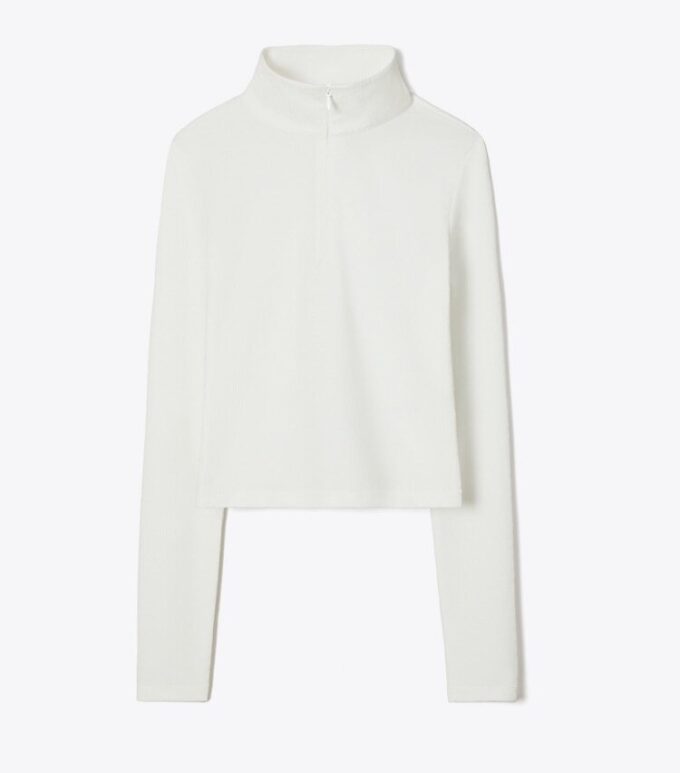 Top corto de jacquard Top corto de jacquard