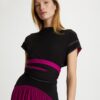Top cruzado de jersey crepé Top cruzado de jersey crepé