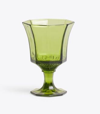 Vasos de agua de vidrio prensado, juego de 4 Vasos de agua de vidrio prensado, juego de 4