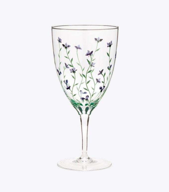 Vasos de agua Jolie Fleur, juego de 2