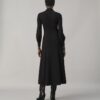 Vestido camisero de crepé con múltiples botones Vestido camisero de crepé con múltiples botones