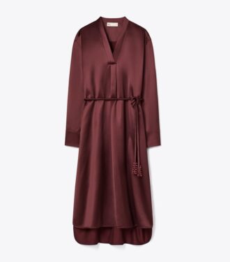 Vestido camisero de viscosa