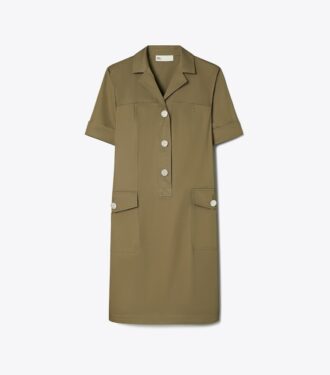 Vestido campestre de popelín