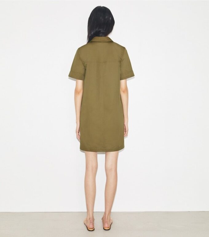 Vestido campestre de popelín
