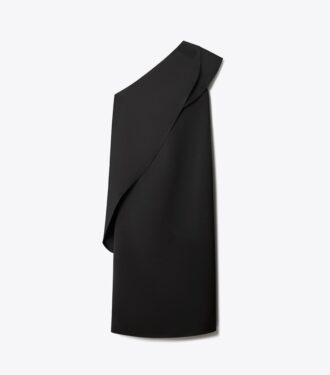 Vestido capa de satén