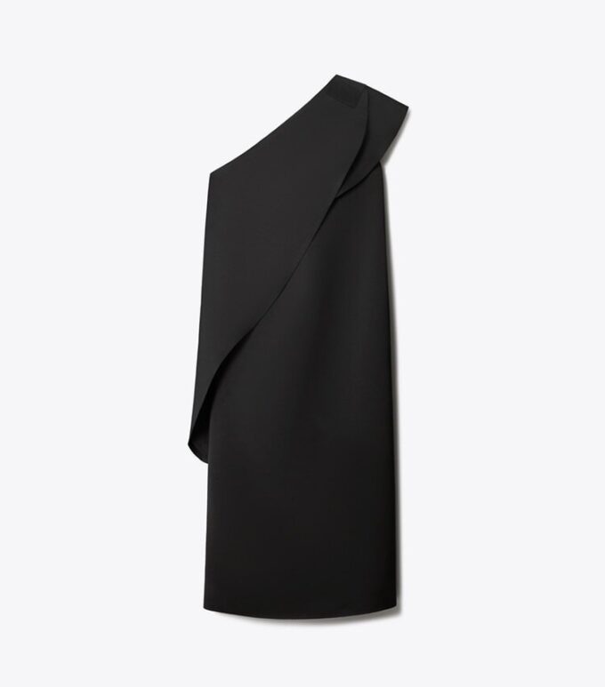 Vestido capa de satén Vestido capa de satén