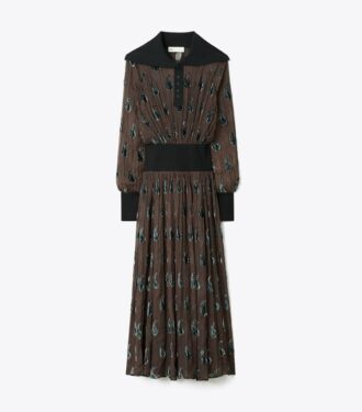 Vestido con cintura acanalada