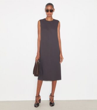 Vestido de crepé