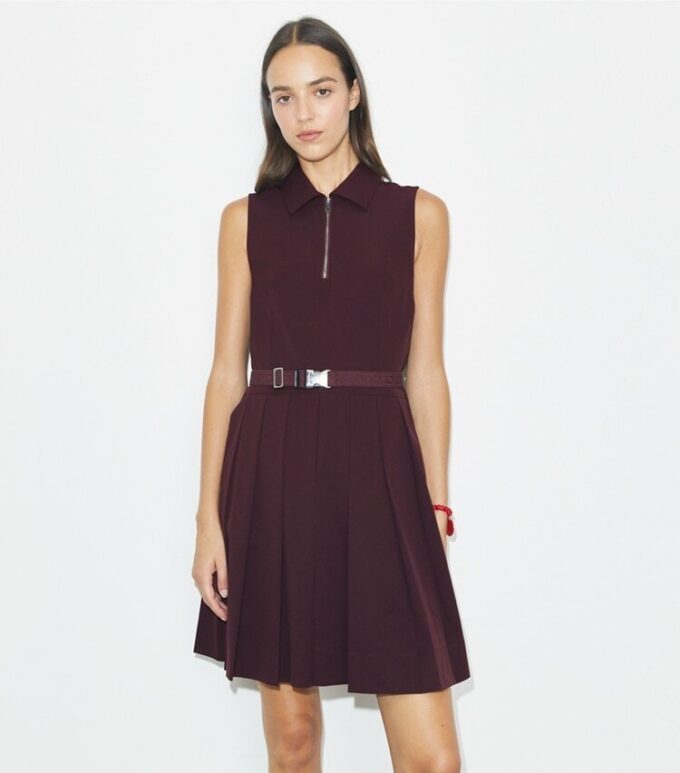 Vestido de golf elástico