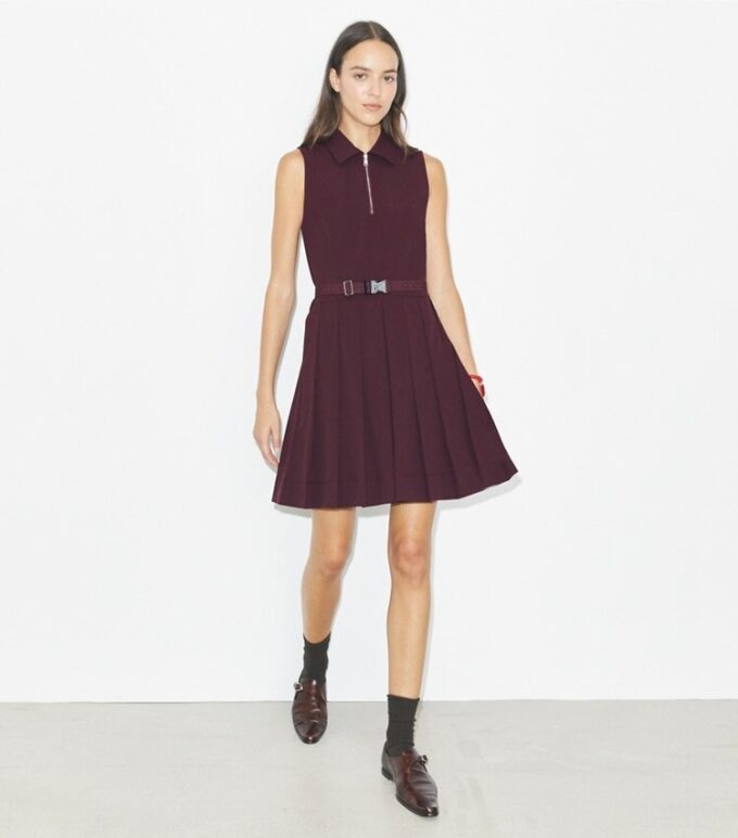 Vestido de golf elástico