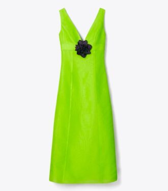 Vestido de organza de seda