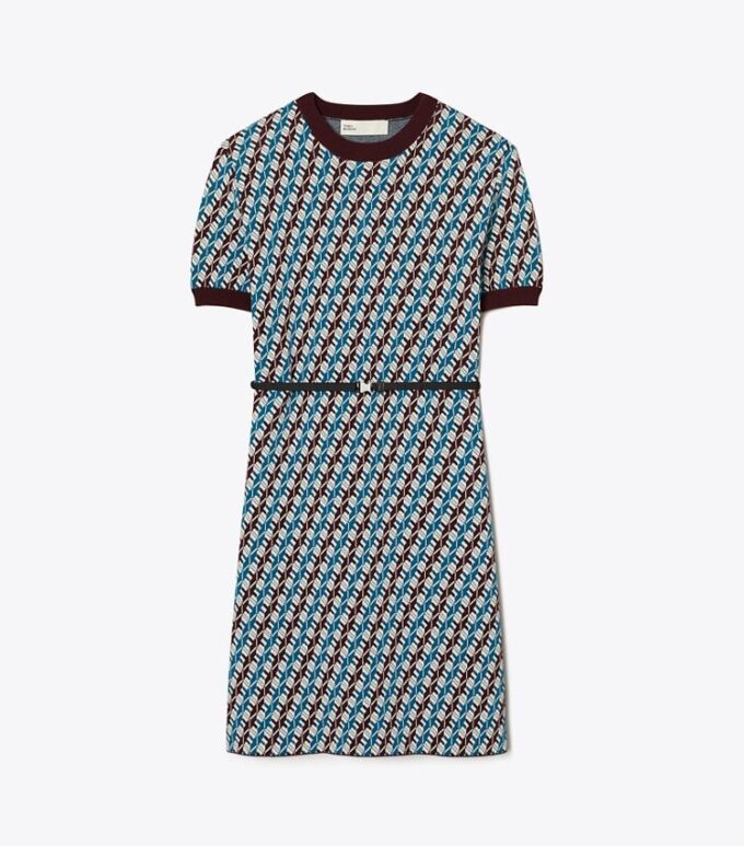 Vestido de punto jacquard Vestido de punto jacquard