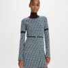 Vestido de punto jacquard Vestido de punto jacquard