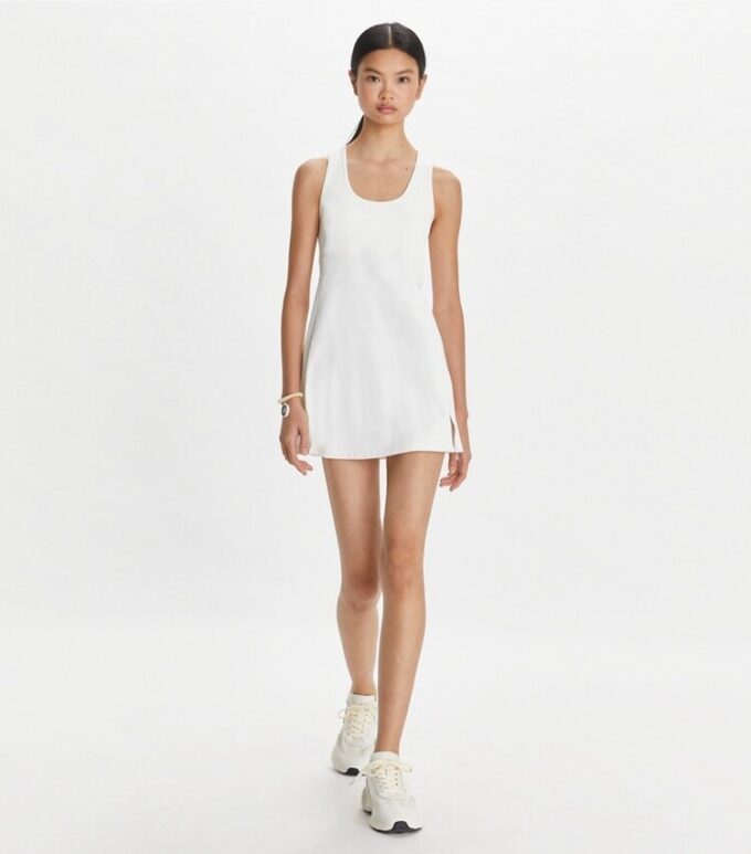 Vestido de tenis de malla de alto rendimiento Vestido de tenis de malla de alto rendimiento