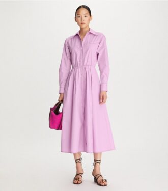 Vestido Eleanor de popelín de algodón