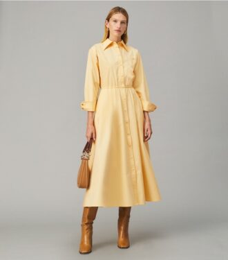 Vestido Eleanor de popelín de algodón