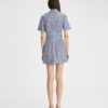 Vestido estampado de popelín de algodón Vestido estampado de popelín de algodón