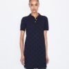 Vestido polo jacquard Vestido polo jacquard