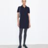 Vestido polo jacquard Vestido polo jacquard
