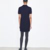 Vestido polo jacquard Vestido polo jacquard