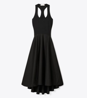 Vestido sin mangas de viscosa
