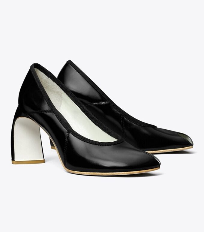 Zapatos de salón con punta abierta Zapatos de salón con punta abierta