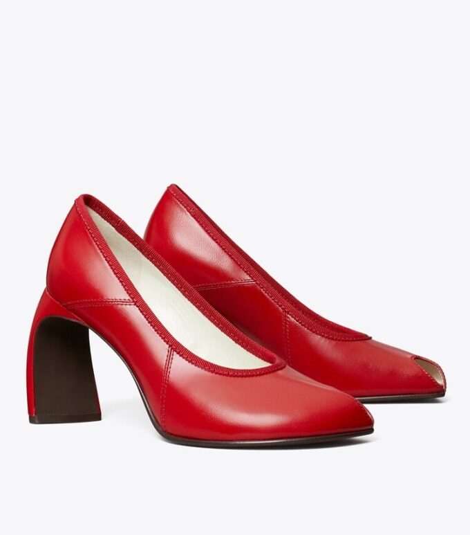 Zapatos de salón con punta abierta Zapatos de salón con punta abierta