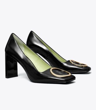 Zapatos de tacón con anilla