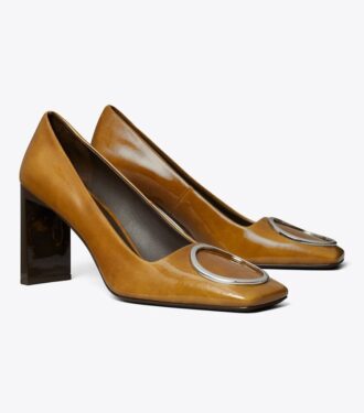 Zapatos de tacón con anilla