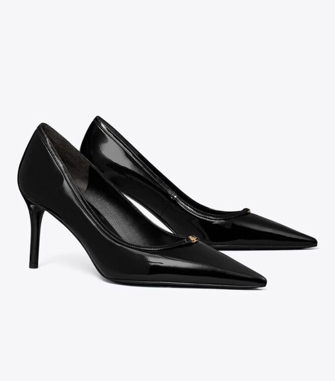 Zapatos de tacón con doble hebilla Double T Zapatos de tacón con doble hebilla Double T