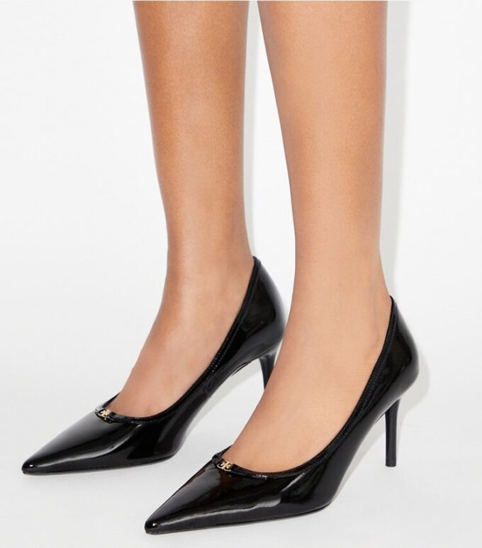 Zapatos de tacón con doble hebilla Double T Zapatos de tacón con doble hebilla Double T