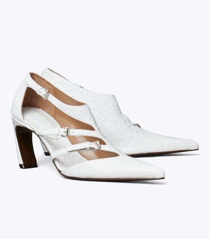 Zapatos de tacón con múltiples hebillas Zapatos de tacón con múltiples hebillas