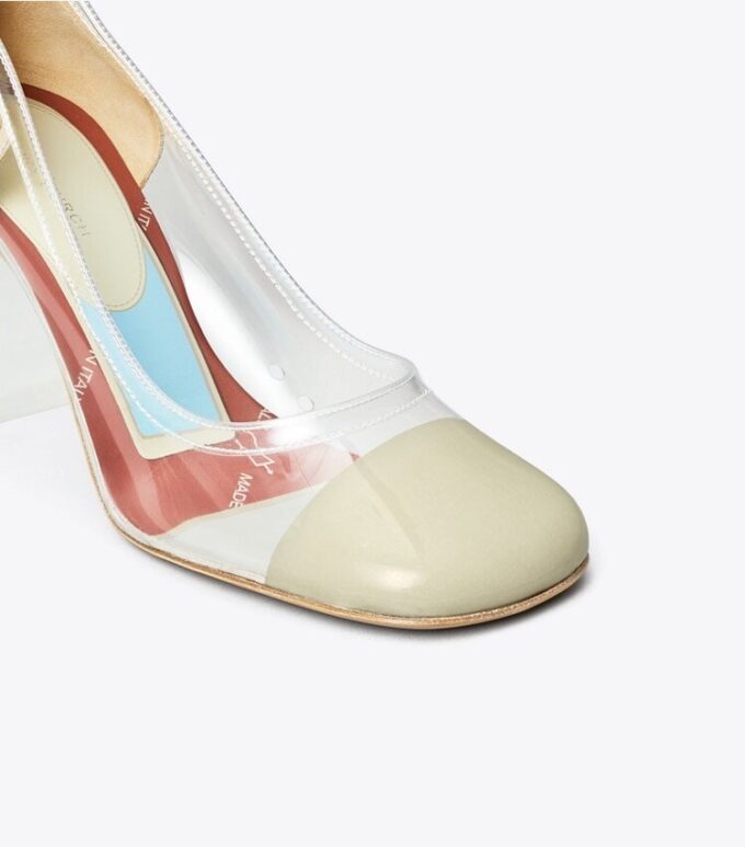 Zapatos de tacón transparentes Zapatos de tacón transparentes