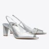 Zapatos destalonados con punta abierta Zapatos destalonados con punta abierta