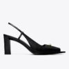 Zapatos destalonados con punta abierta Zapatos destalonados con punta abierta