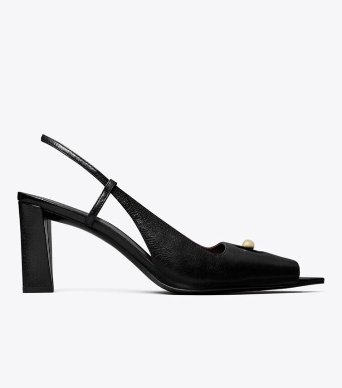 Zapatos destalonados con punta abierta Zapatos destalonados con punta abierta